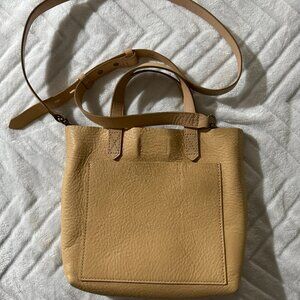 Madewell Transport Small Crossbody in nude